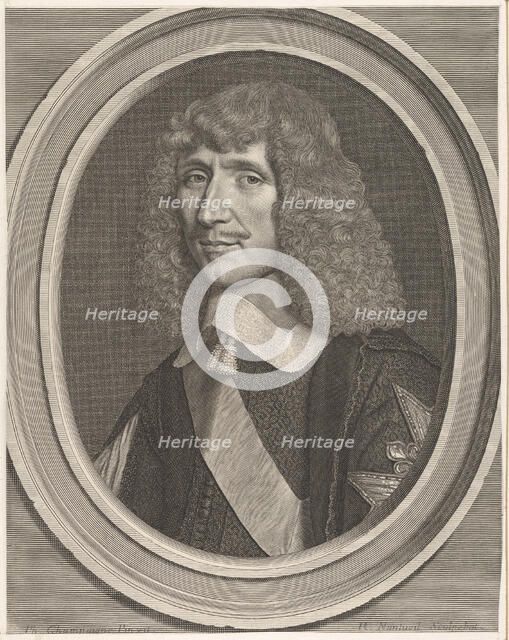Léon-Bouthillier, comte de Chavigny, 1651. Creator: Robert Nanteuil.
