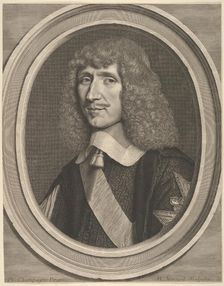 Léon-Bouthillier, Comte de Chavigny, ca. 1651. Creator: Robert Nanteuil