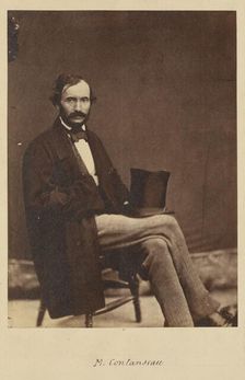 Leon Contanseau, about 1857-1859. Creator: Unknown