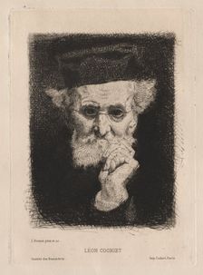 Léon Cogniet, 1881. Creator: Léon Bonnat (French, 1833-1922); Cadart