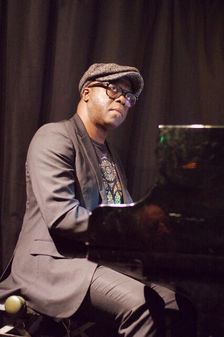 Leon Daniel, David Angol Quartet, Verdict Jazz Club, Brighton, East Sussex, 17 Feb 2023. Creator: Brian O'Connor