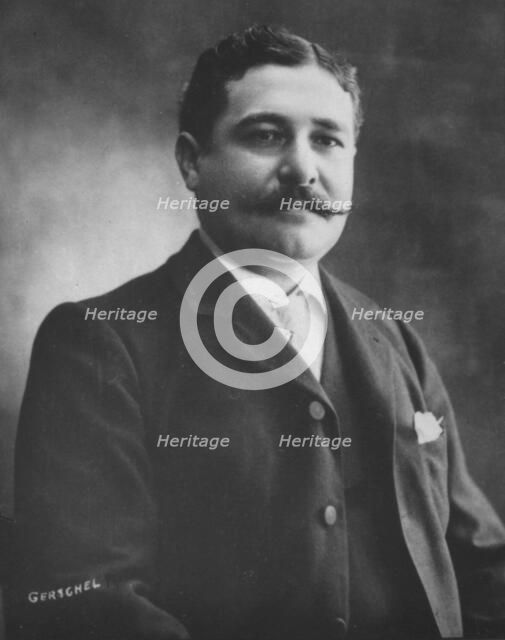 'Leon Daudet', c1893. Artist: Aaron Gerschel.