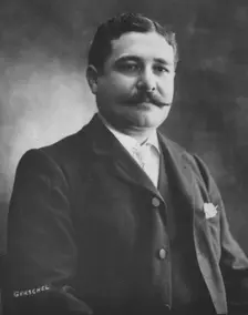 Leon Daudet c1893. Artist: Aaron Gerschel