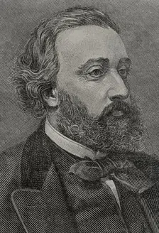 Léon Gambetta, (1838-1882), French statesman, one of the founders of the Third Republic, 1891. Creator: Unknown