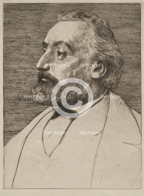 Léon Gambetta. Creator: Alphonse Legros (French, 1837-1911).