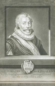 Leon Hardus Holzhalbius, c1756. Creator: Sebastian Walch