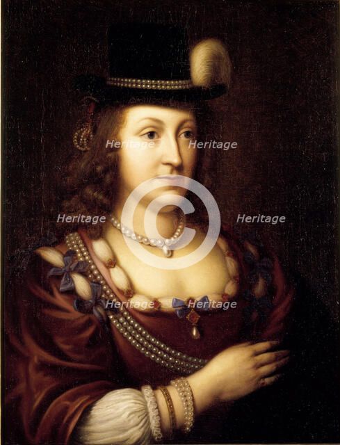 Leonora Christina, Countess Ulfeldt (1621-1698), 1650. Creator: Anonymous.