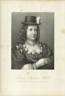 Leonora Christina, Countess Ulfeldt (1621-1698), 1867. Creator: Baerentzen, Emilius Ditlev (1799-1868)