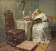 Leonora Christina in Blåtårn, 1891. Creator: Zahrtmann, Kristian (1843-1917)