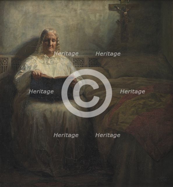 Leonora Christina in the Maribo Monastery, 1882. Creator: Kristian Zahrtmann.