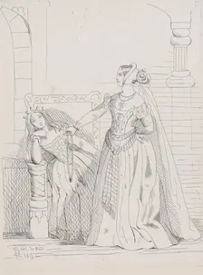 Leonore And Imperiale, (ASE 27), 1841. Creator: Queen Victoria