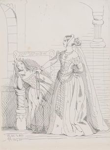 Leonore And Imperiale, (ASE 27), 1841. Creator: Queen Victoria