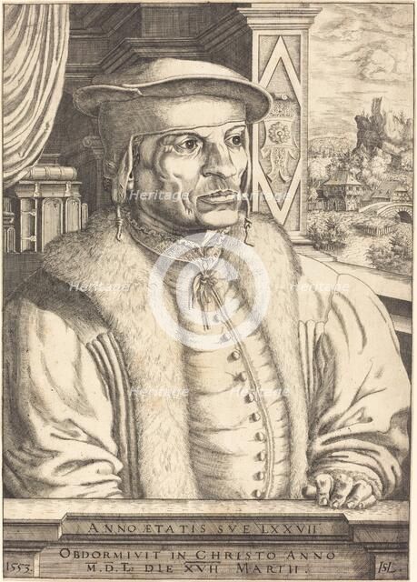 Leonard von Eckh, 1553. Creator: Hans Sebald Lautensack.