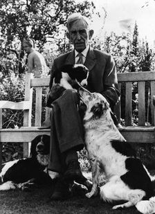 Leonard Woolf (1880-1969), British writer, 1965