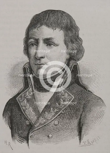 Léonard Mathurin Duphot, (1769-1797), French general and poet, 1879. Creator: Unknown.