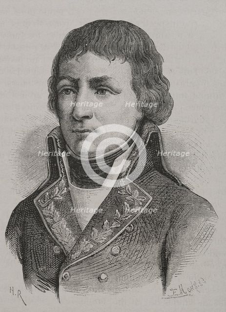 Léonard Mathurin Duphot, (1769-1797), French general and poet, 1879. Creator: Unknown.