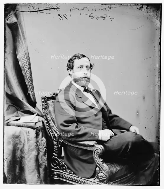 Leonard Myers, between 1860 and 1875. Creator: Unknown.