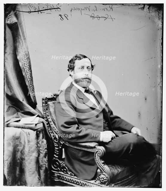 Leonard Myers, between 1860 and 1875. Creator: Unknown.