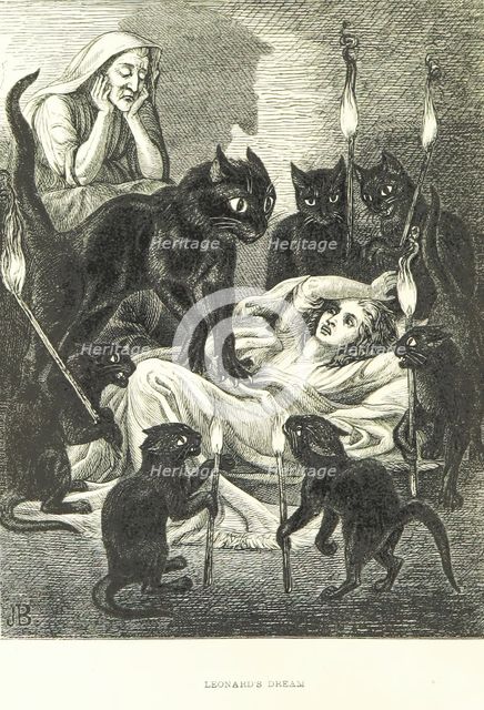 Leonard's Dream, 1855. Creator: Jemima Blackburn.