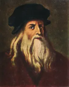 Leonardo da Vinci 1452-1519. - Selbstbildnis 1934. Creator: Unknown