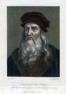 Leonardo da Vinci, (1452-1519).Artist: H C Maguire