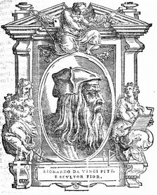 Leonardo da Vinci. From: Giorgio Vasari, The Lives of the Most Excellent Italian Painters, Sculptors, and Architects, 1568. Artist: Anonymous