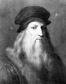 Leonardo da Vinci, Italian artist, engineer, scientist and inventor, 1864. Creator: Unknown