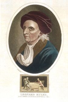 Leonhard Euler (1707-1783), Swiss mathematician, 1801
