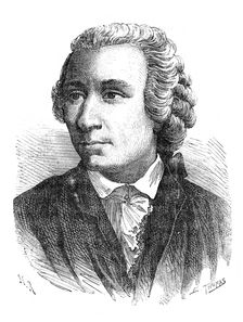 Leonhard Euler, 18th century Swiss mathematician, 1874. Creator: Unknown