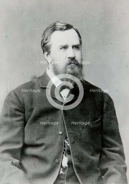 Leonid Maykov, Russian philologist and academician, 19th century. Artist: Unknown