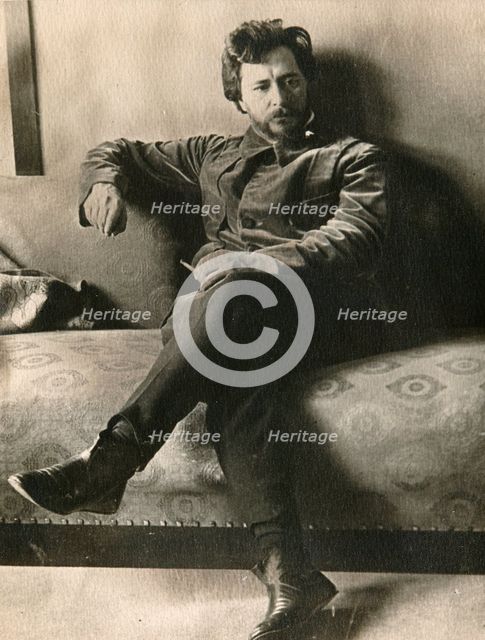 Leonid Andreyev, Russian author, early 20th century. Artist: Unknown