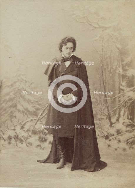 Leonid Sobinov as Lensky in opera Eugene Onegin by Pyotr Tchaikovsky, 1900s.