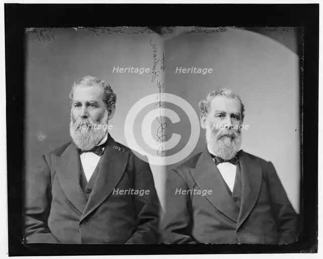 Leonidas Sexton of Indiana, 1865-1880. Creator: Unknown.