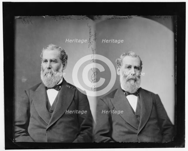 Leonidas Sexton of Indiana, 1865-1880. Creator: Unknown.