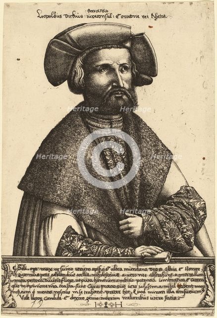 Leopold Dick. Creator: Hieronymus Hopfer.
