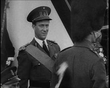 Leopold, His Royal Highness the Duke of Brabant, Prince of Belgium, 1930s. Creator: British Pathe Ltd