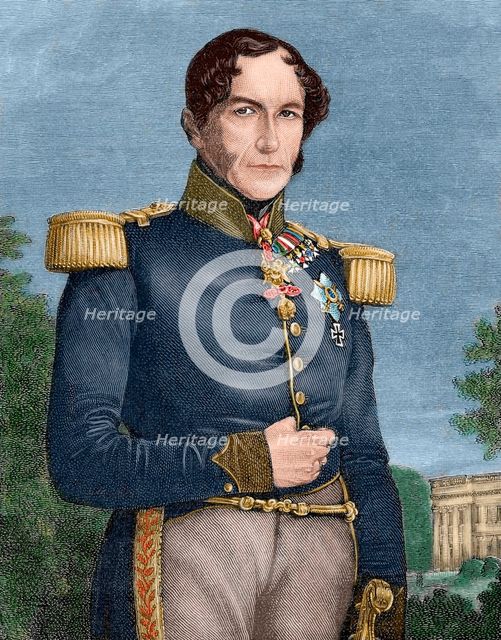 Leopold I, King of Belgium, 1885.  Creator: Unknown.