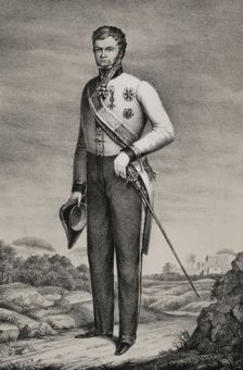 Leopold II, (1797-1870), Grand Duke of Tuscany (1824-1859), 1852. Creator: Julio Donón