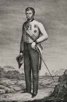 Leopold II, (1797-1870), Grand Duke of Tuscany (1824-1859), 1852. Creator: Julio Donón