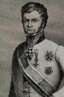 Leopold II, (1797-1870), Grand Duke of Tuscany (1824-1859), 1852. Detail. Creator: Julio Donón