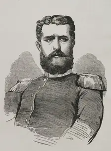 Leopold, Prince of Hohenzollern (1835-1905), Prussian politician and military officer, 1870. Creator: Caba