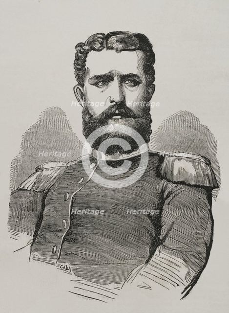 Leopold, Prince of Hohenzollern (1835-1905), Prussian politician and military officer, 1870.  Creator: Caba.
