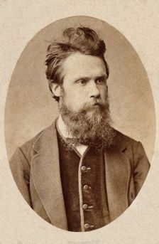 Leopold Schrötter, Ritter von Kristelli. Creator: Josef Szekely