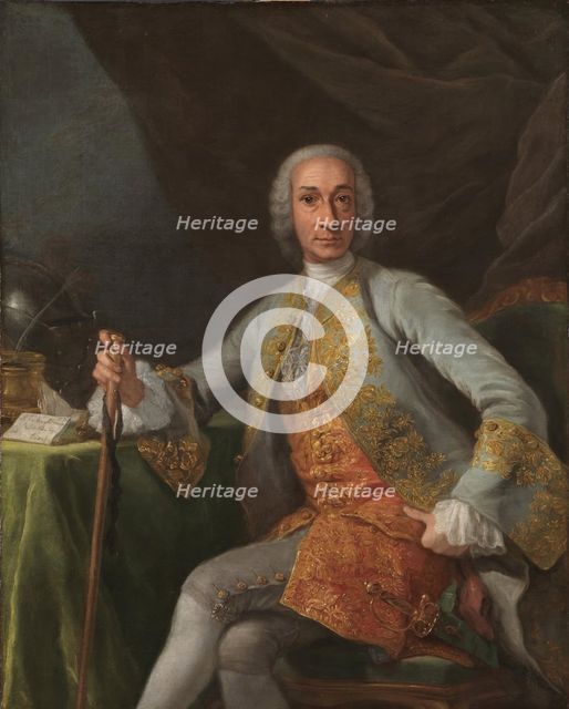 Leopoldo de Gregorio, Marquis of Esquilache, 1759. Creator: Giuseppe Bonito.