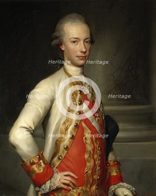 Leopoldo de Lorena, Grand Duke of Tuscany, 1770. Creator: Anton Raphael Mengs.