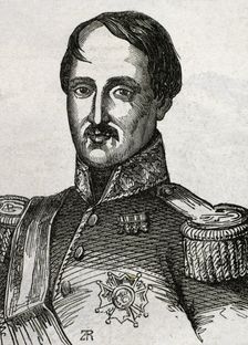 Leopoldo O'Donnell, (1809-1867), Spanish military and politician, 1853. Creator: Unknown
