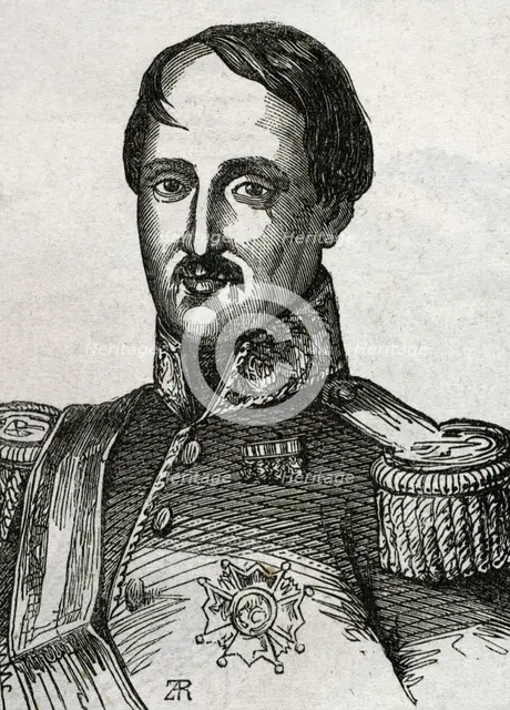 Leopoldo O'Donnell, (1809-1867), Spanish military and politician, 1853.  Creator: Unknown.
