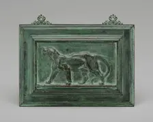 Leopard, model 1831, cast by 1874. Creator: Antoine-Louis Barye