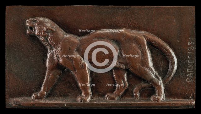 Leopard, model 1831. Creator: Antoine-Louis Barye.