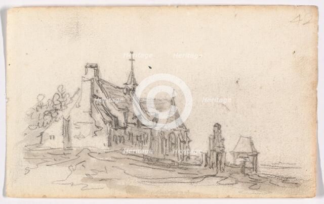 Leper House at Cleves, 1650-51. Creator: Jan van Goyen.